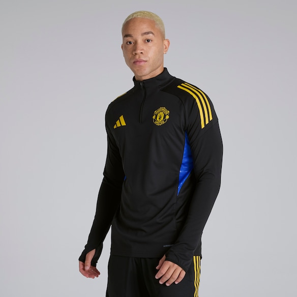 Manchester United Tiro 25 Competition Training Top Negro