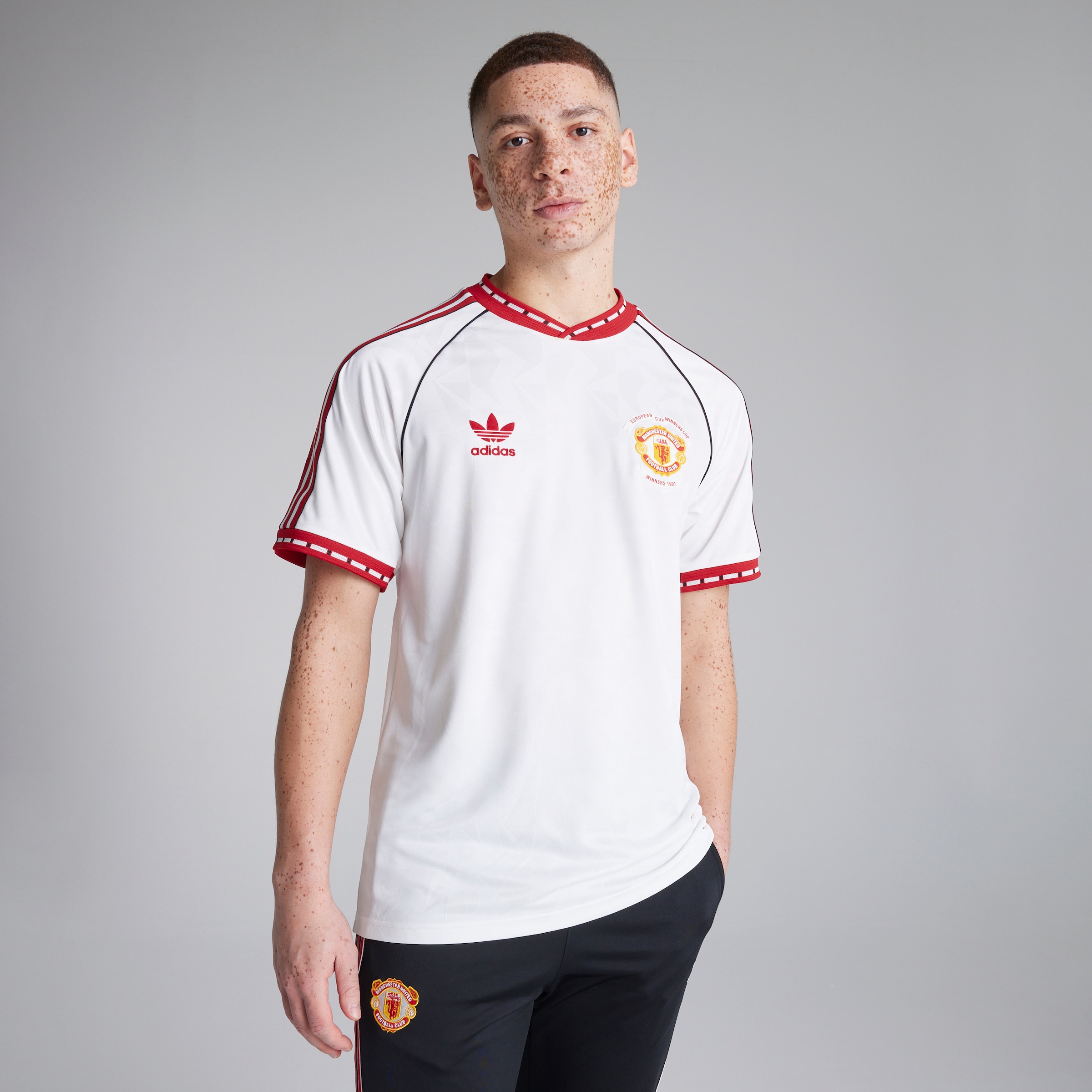 Buy Manchester United x adidas Bring Back 1991 Away Jersey White
