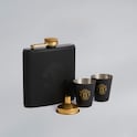 Manchester United Hipflask Gift Box Black