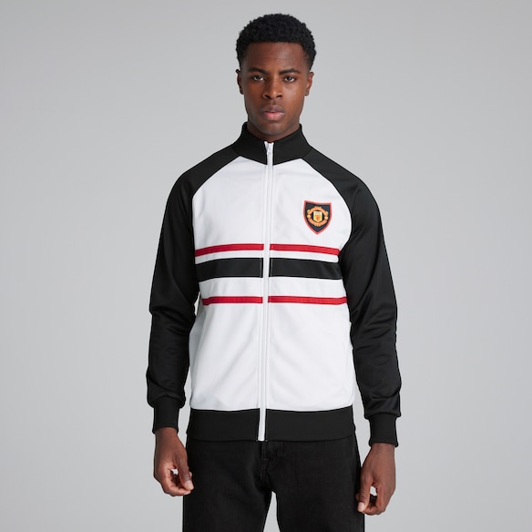 Manchester United 1999 Away Inspired Full-Zip Track Jacket White