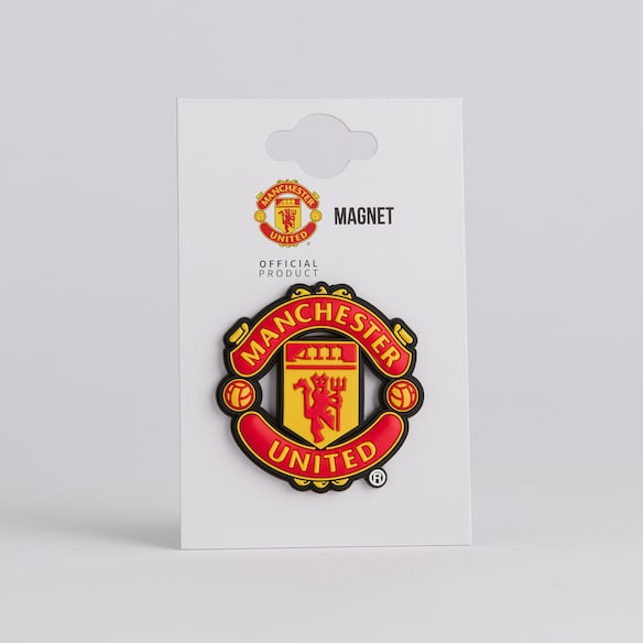 Manchester United Wappen-Magnet Rot Rot