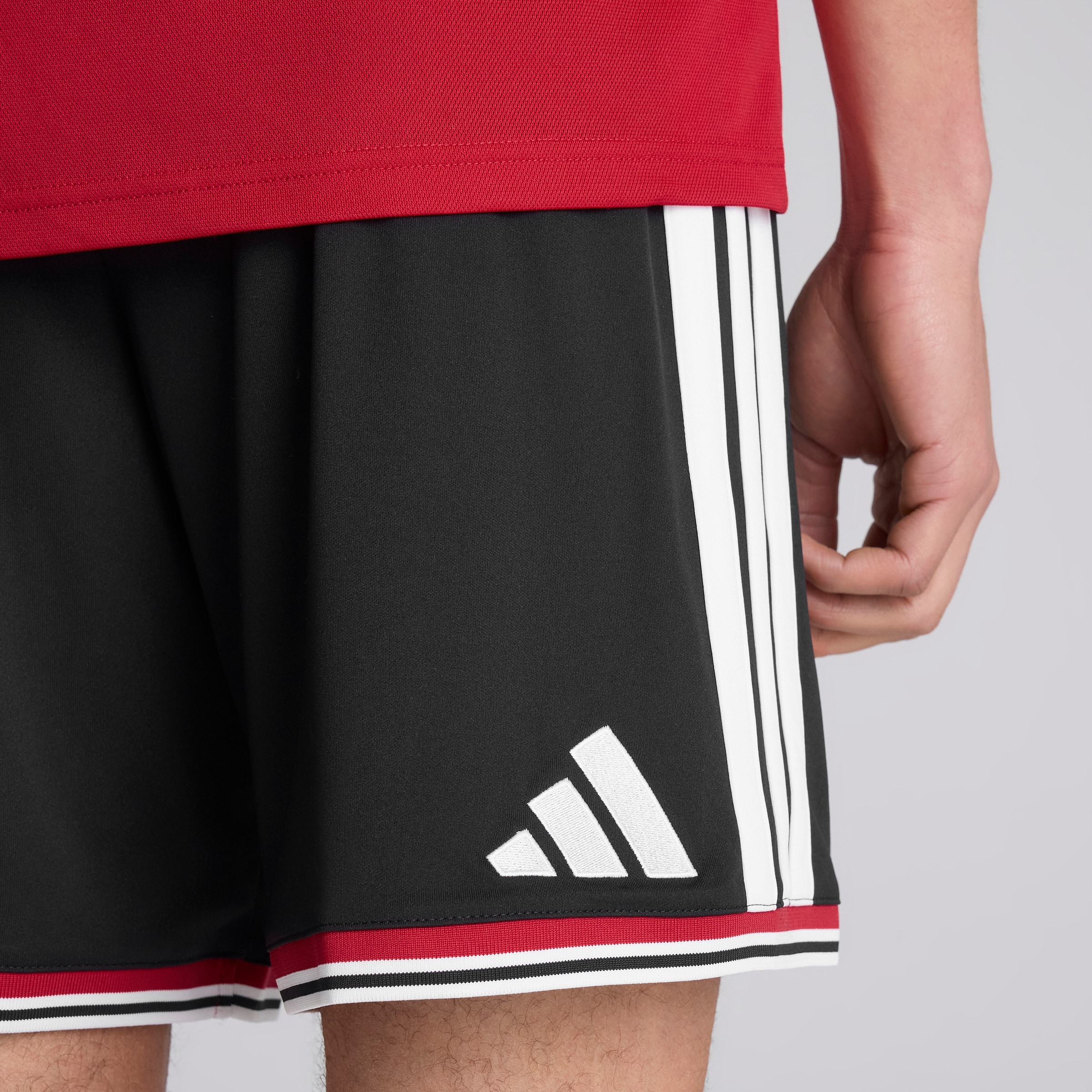 Manchester United 26/27 Home Shorts Black Noir Détail [5-5]