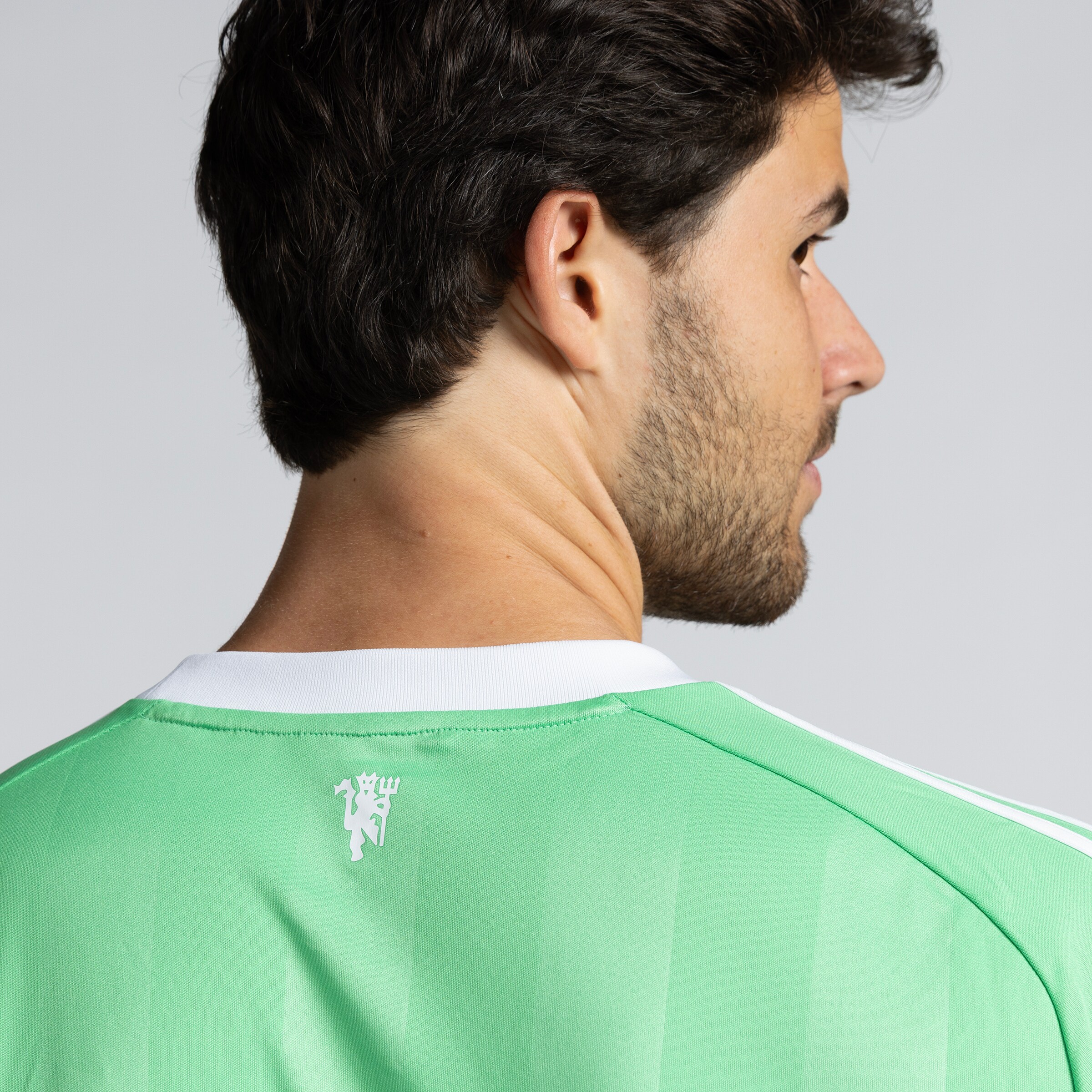 Manchester United 25/26 Third Mens Goalkeeper Jersey Green Vert Détail [5-5]