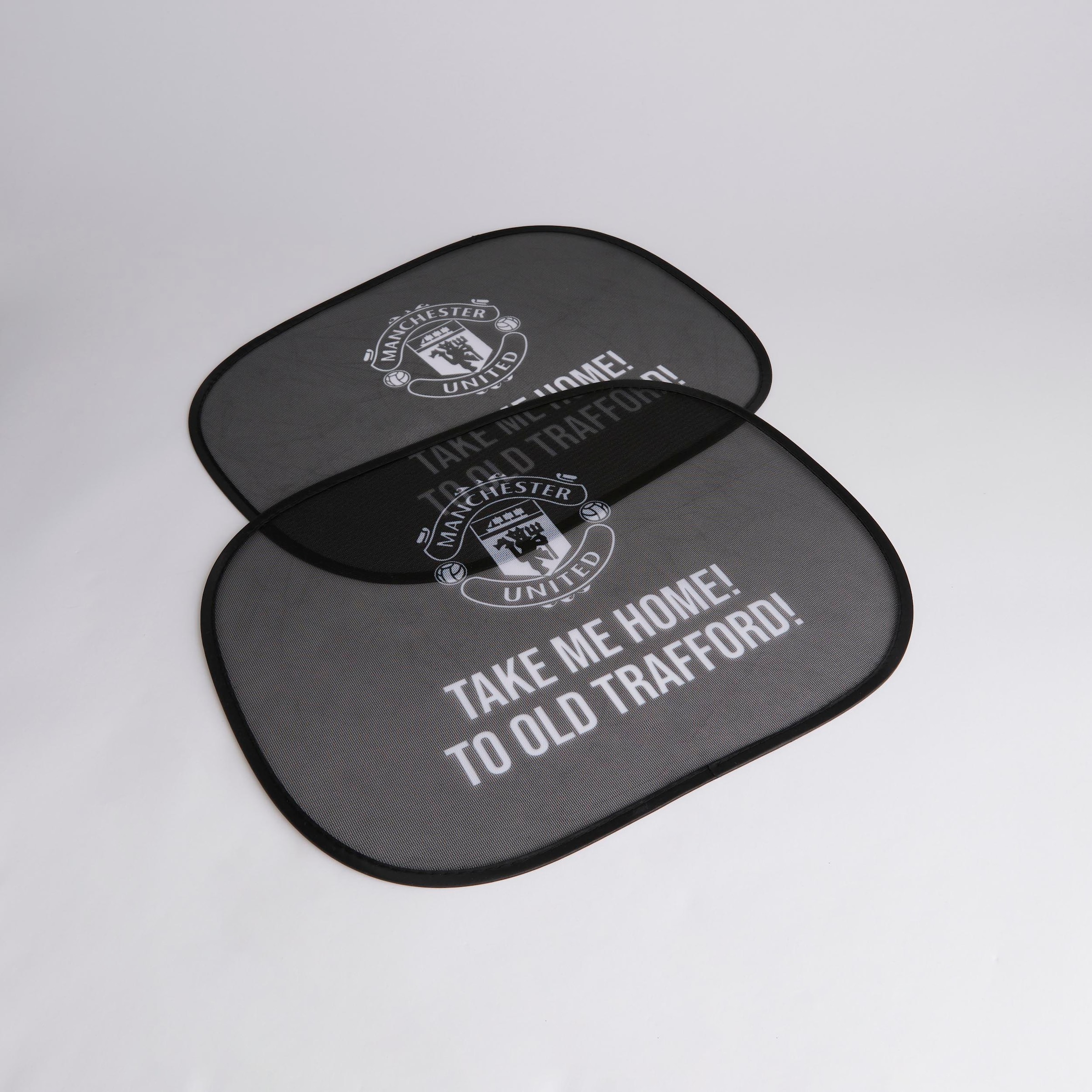 Manchester United Car Sun Shades 2 Pack Black Black Detail [2-4]