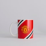 Manchester United Core Stripe Mug Red