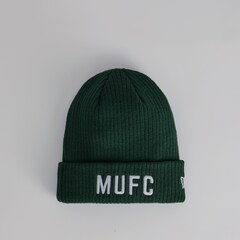 New Era Manchester United Reversible Beanie – Official Red Devils Knit Hat – One Size Fits Most