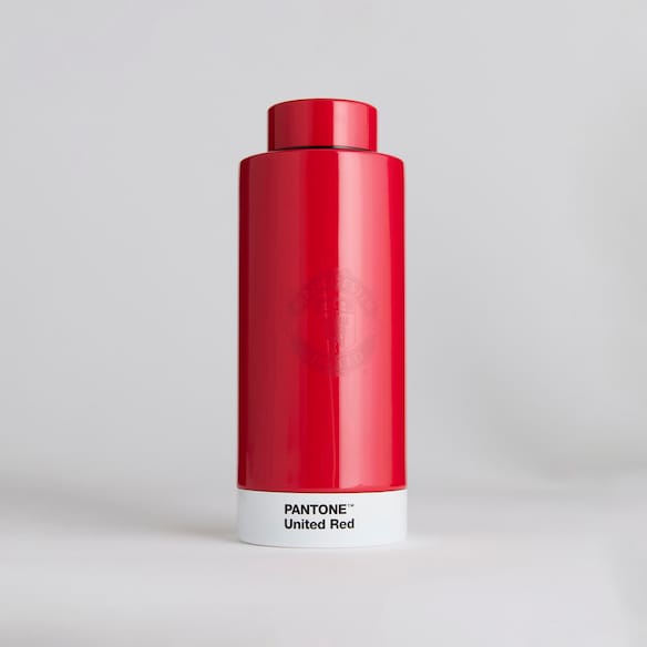 Manchester United x Pantone Steel Drinking Bottle Red Red
