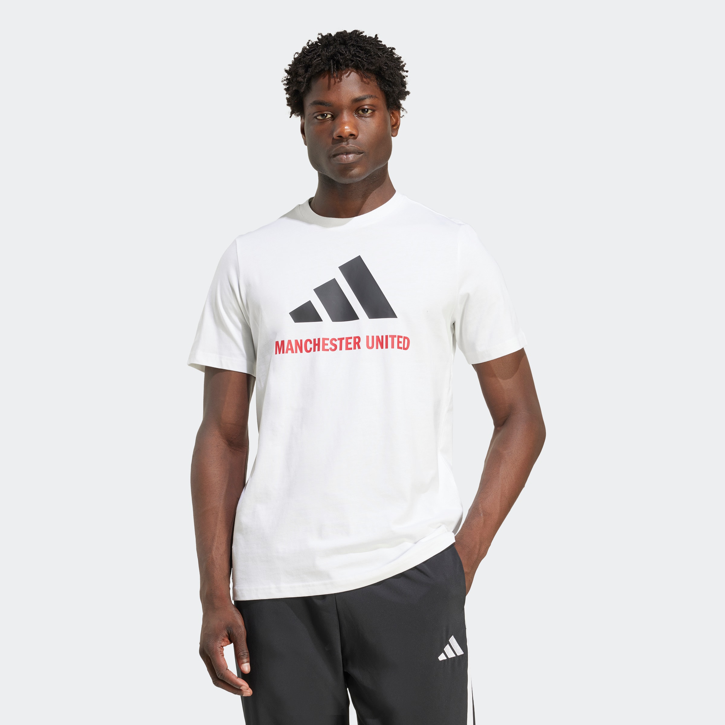 Manchester United x adidas Seasonal Graphic T-Shirt White