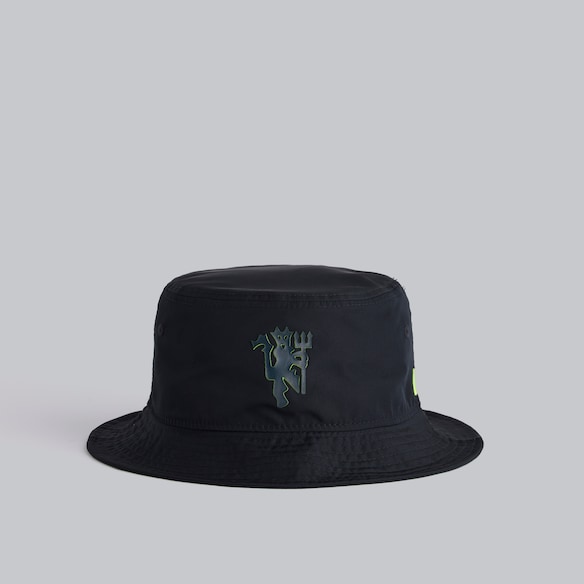 Manchester United x New Era Tonal Devil Bucket Hat Navy Navy blue