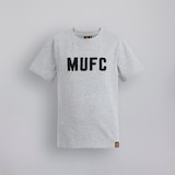Manchester United Kids MUFC T-Shirt Grey