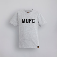 Manchester United Kids MUFC T-Shirt Grey