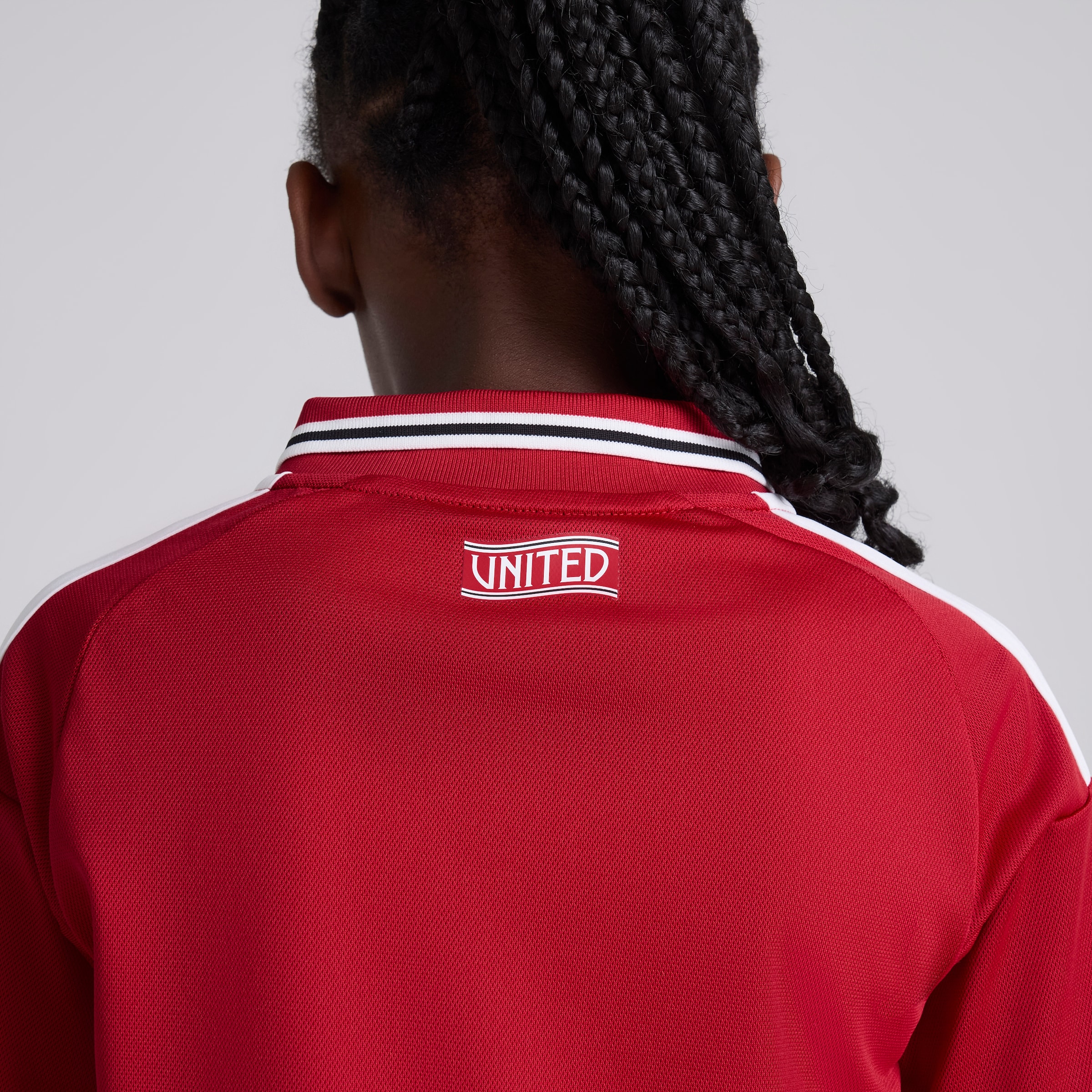 Manchester United Kids 26/27 Home Jersey Rouge Détail [6-6]
