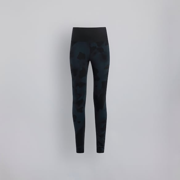 Manchester United x adidas Kids Future Icons Camo Print 7/8 Leggings Black 黑色