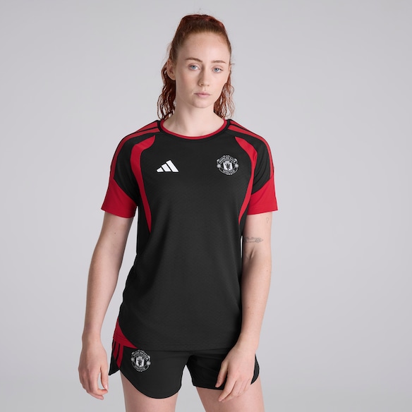 Manchester United Womens 26/27 Training Tiro Authentic Jersey Black Black