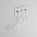 Manchester United x adidas Essentials Cushioned Crew Socks 3 Pack White/White/White