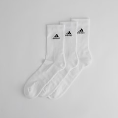 Manchester United x adidas Essentials Cushioned Crew Socks 3 Pack White/White/White