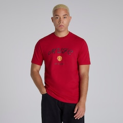 Manchester United x adidas Seasonal Graphic T-Shirt Red