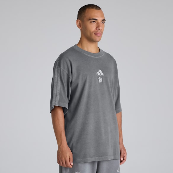 Manchester United x adidas ALL SZN T-Shirt Washed Black Negro