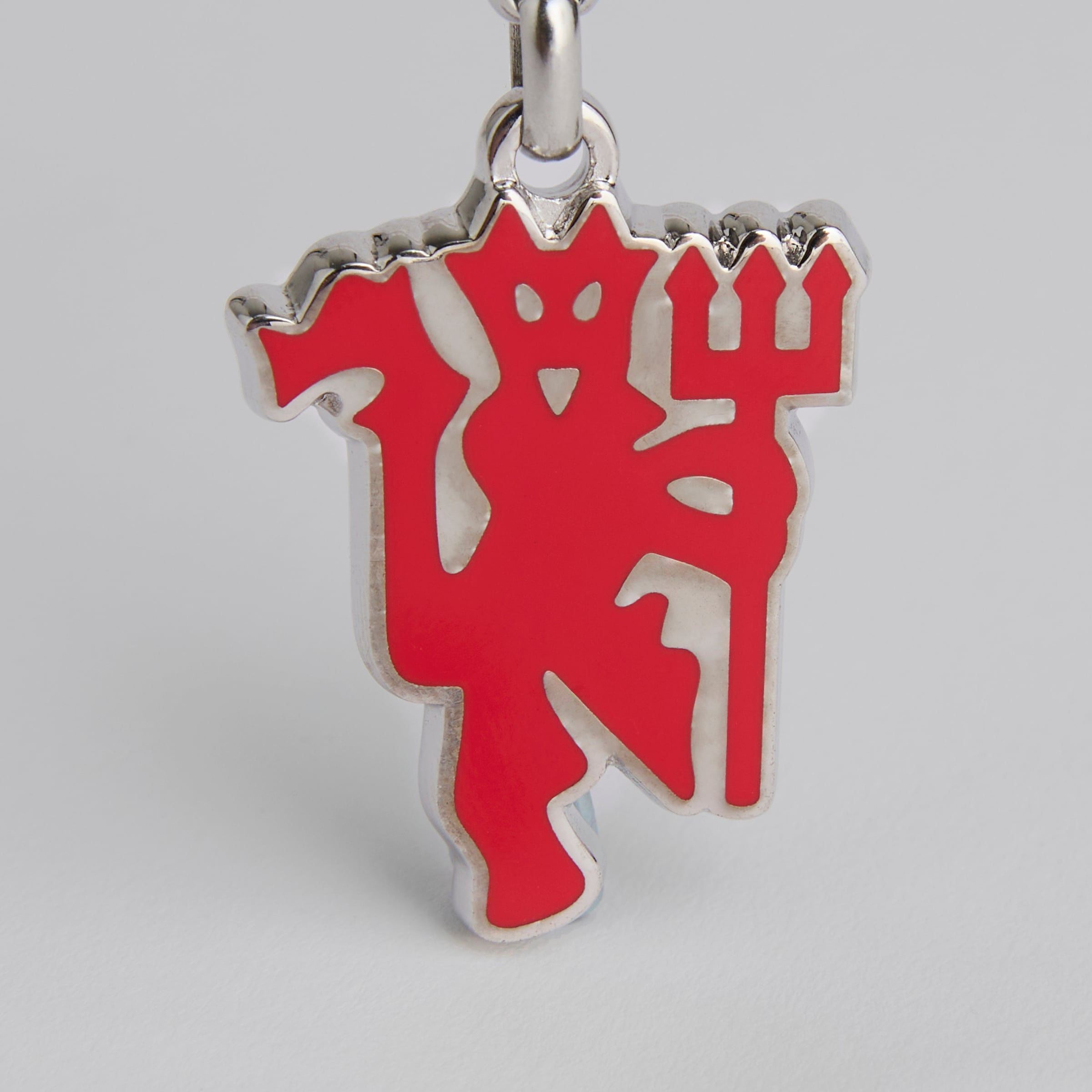 Manchester United x Paul Smith Devil Keyring Red Red Detail [4-4]