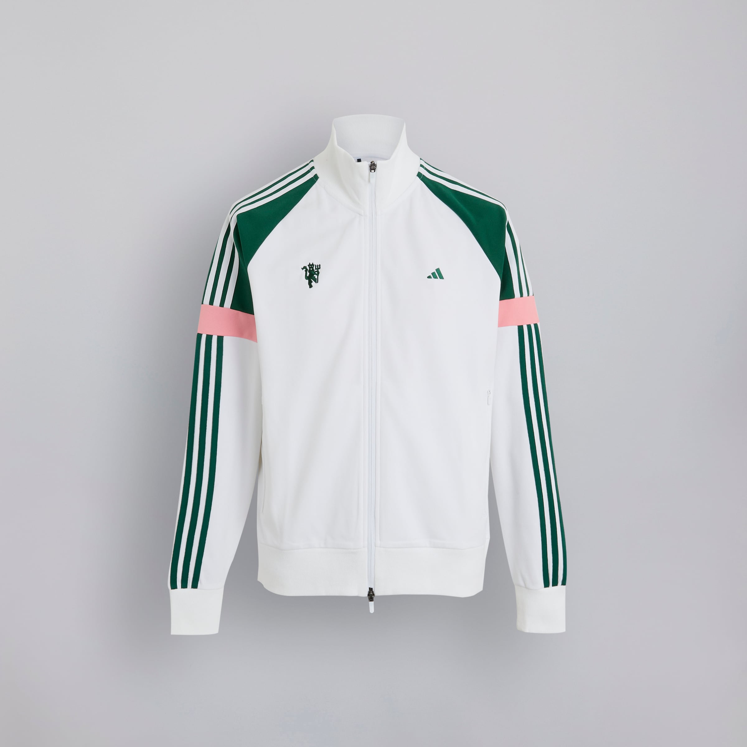 Buy Manchester United x adidas Mens Golf Ultimate365 Track Jacket White Manchester United Store