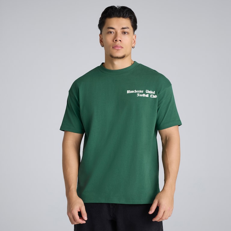 Manchester United Archive T-Shirt Green