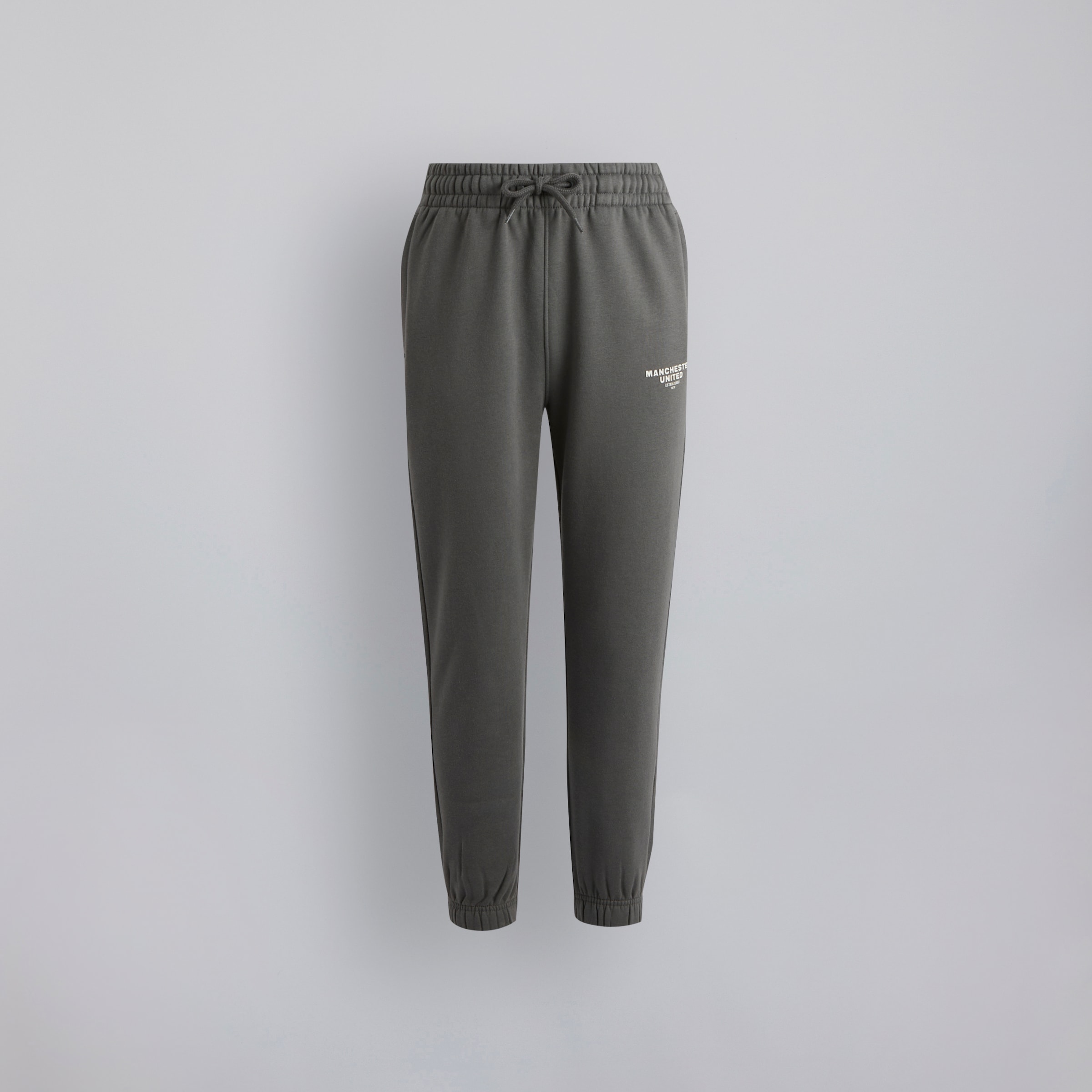 Manchester United Kids Print Joggers Slate Grey