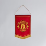 Manchester United Crest Pennant Red