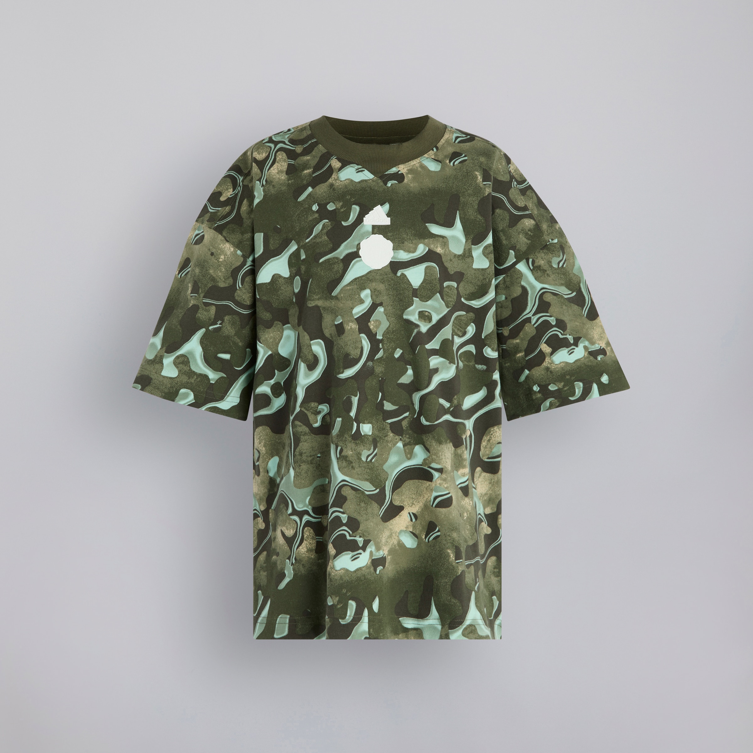 Manchester United x adidas Kids Future Icons T-Shirt Green Green