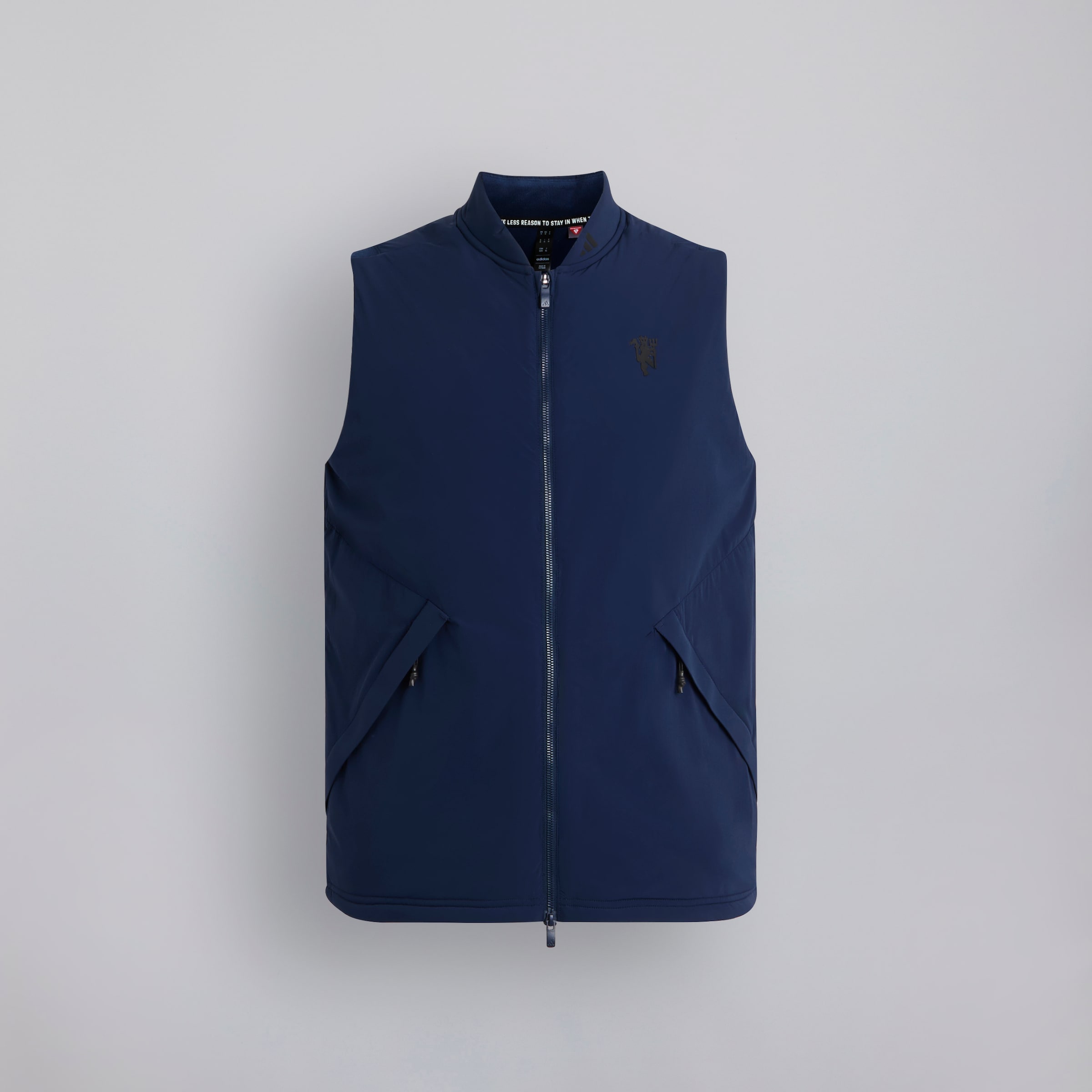 Manchester United x adidas Golf Ultimate365 Tour Frostguard Padded Vest Navy Navy blue