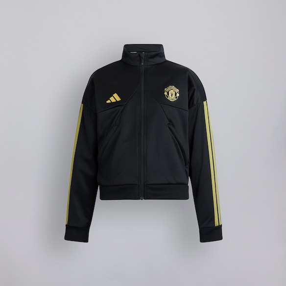 Manchester United x adidas Kids House of Tiro Cargo Track Top Black Black