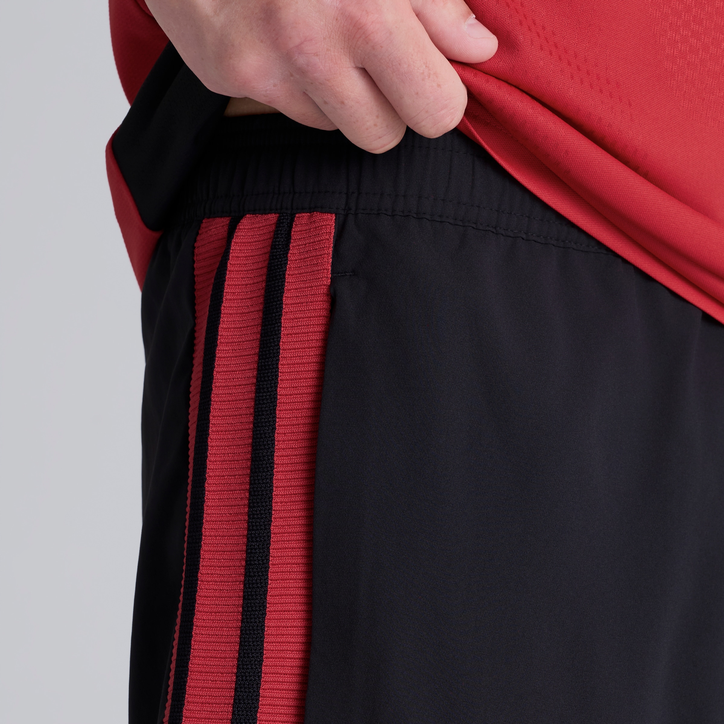 Manchester United 26/27 Training Tiro Authentic Downtime Shorts Black Black Detail [6-6]