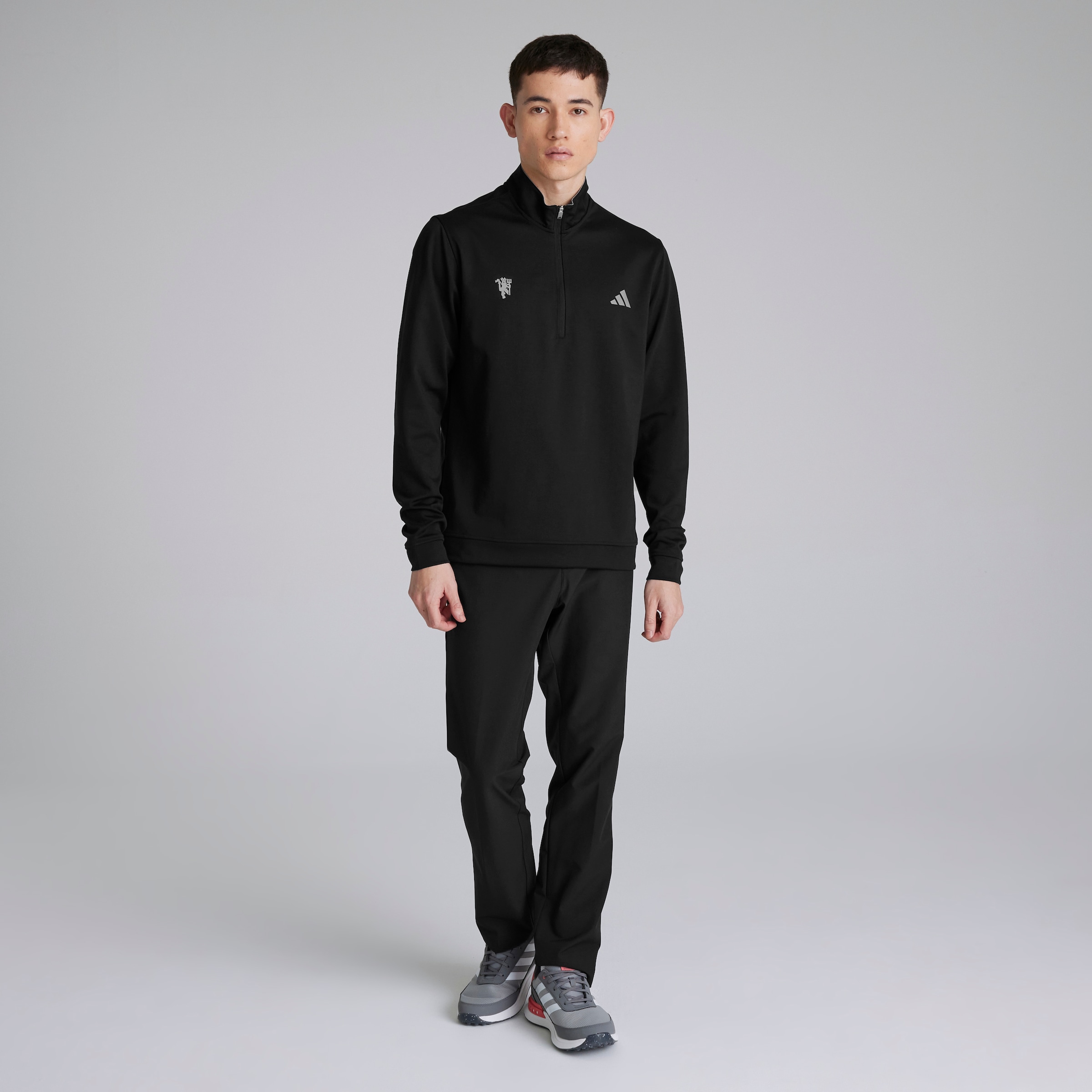 Buy Manchester United x adidas Golf Elevated 1/4 Zip