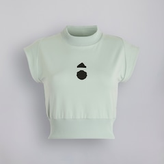 Manchester United x adidas Womens Z.N.E. T-Shirt Grey