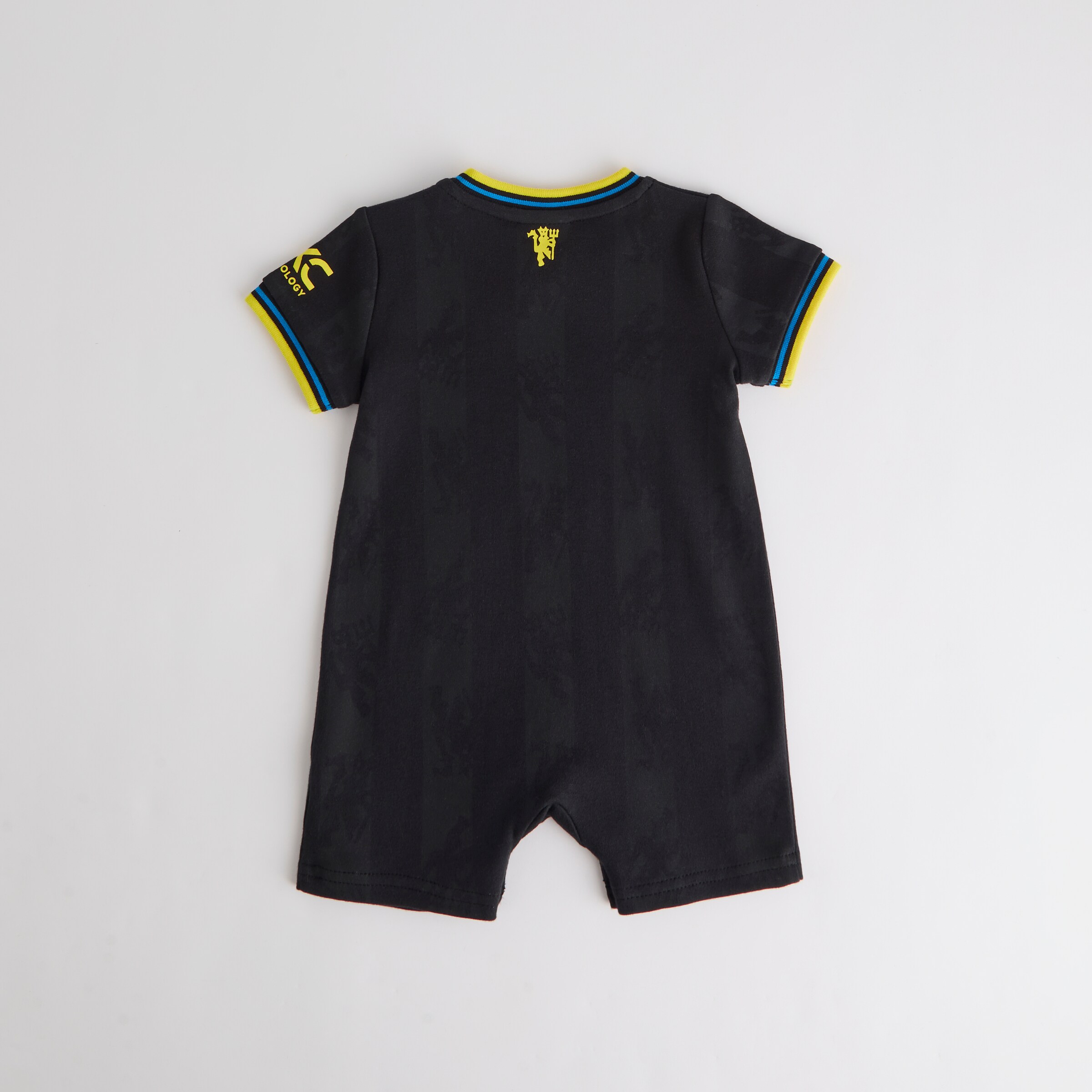 Manchester United Baby Third Romper Black Noir Détail [2-4]