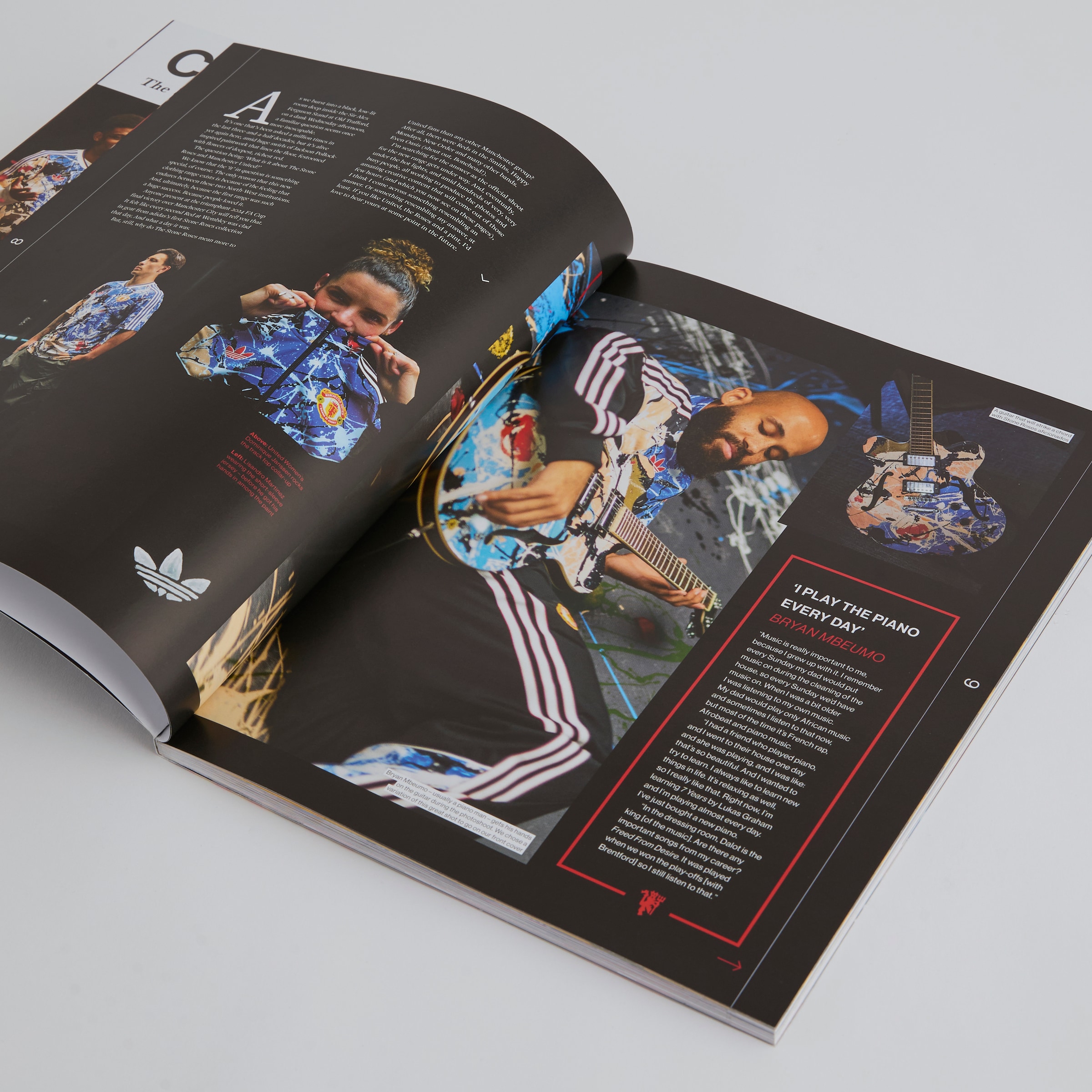 Manchester United Magazine Issue 1 Multi Detalle [3-4]