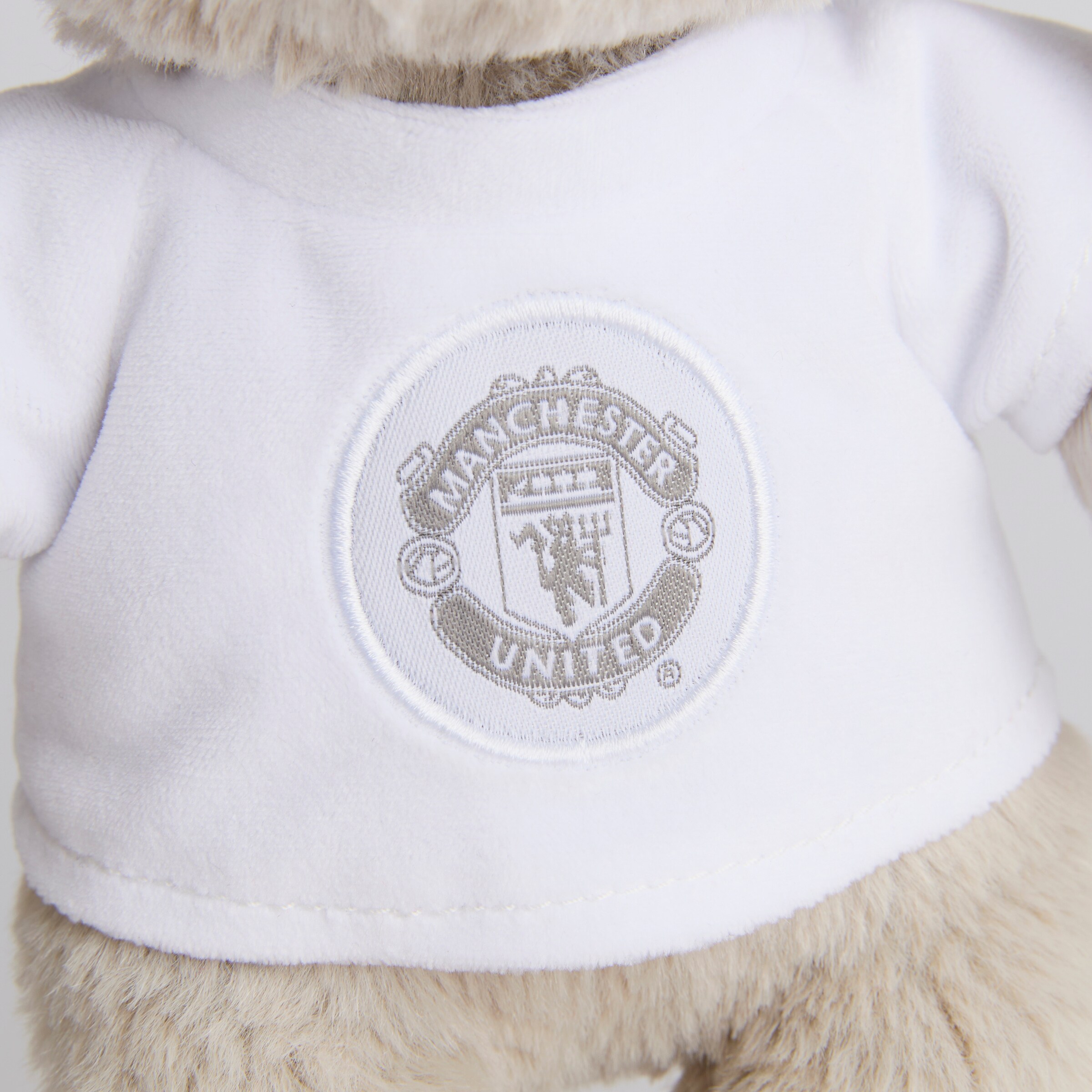 Manchester United 18cm Rabbit Plush Grey Gris Détail [3-4]