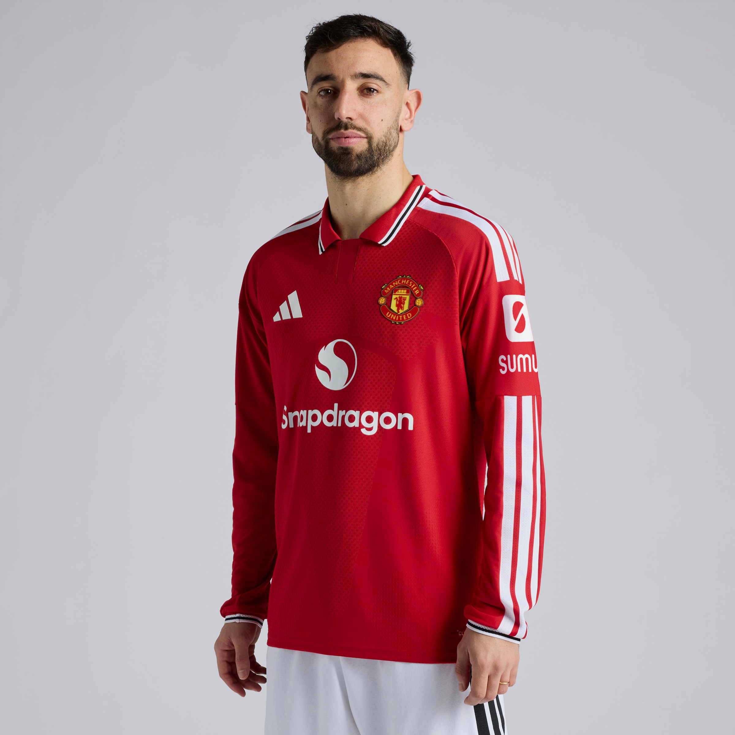 Manchester United 26/27 Home Authentic Long Sleeve Jersey Red