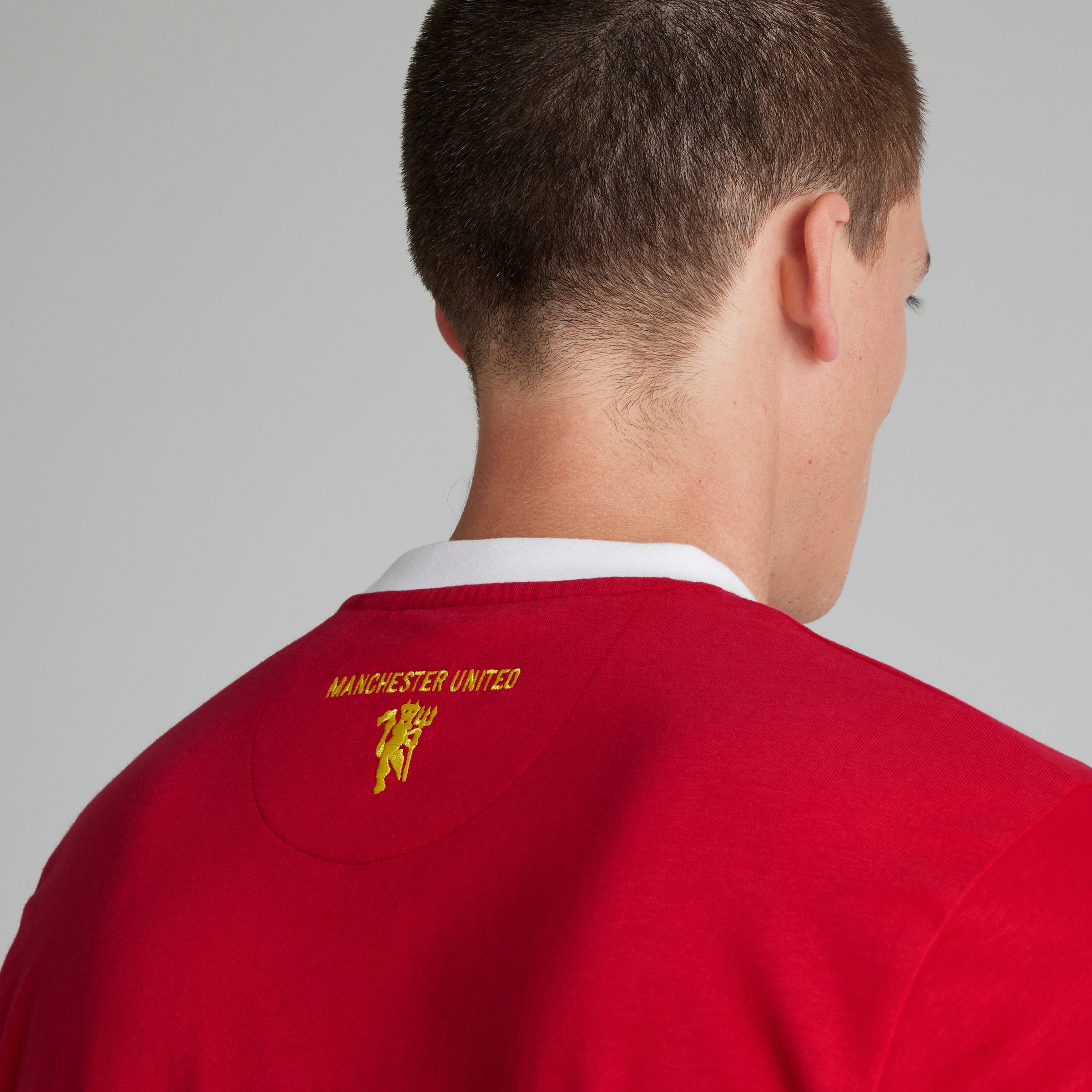 Buy Manchester United 1963 Retro FA Cup Final Shirt Red