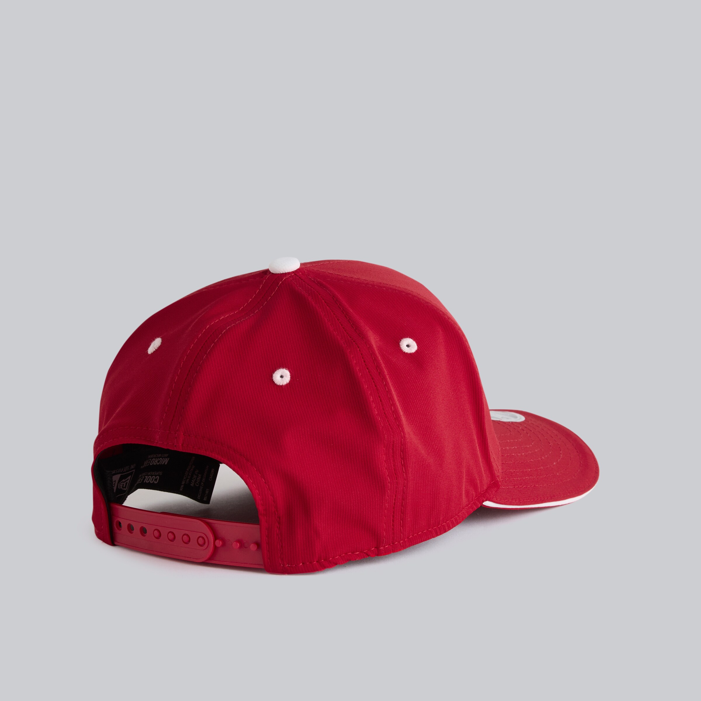 Manchester United x New Era Crest Recycled 9Seventy Cap Red Red Detail [4-5]