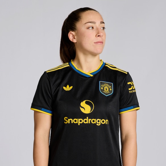Manchester United 25/26 Womens Third Authentic Jersey 검정색