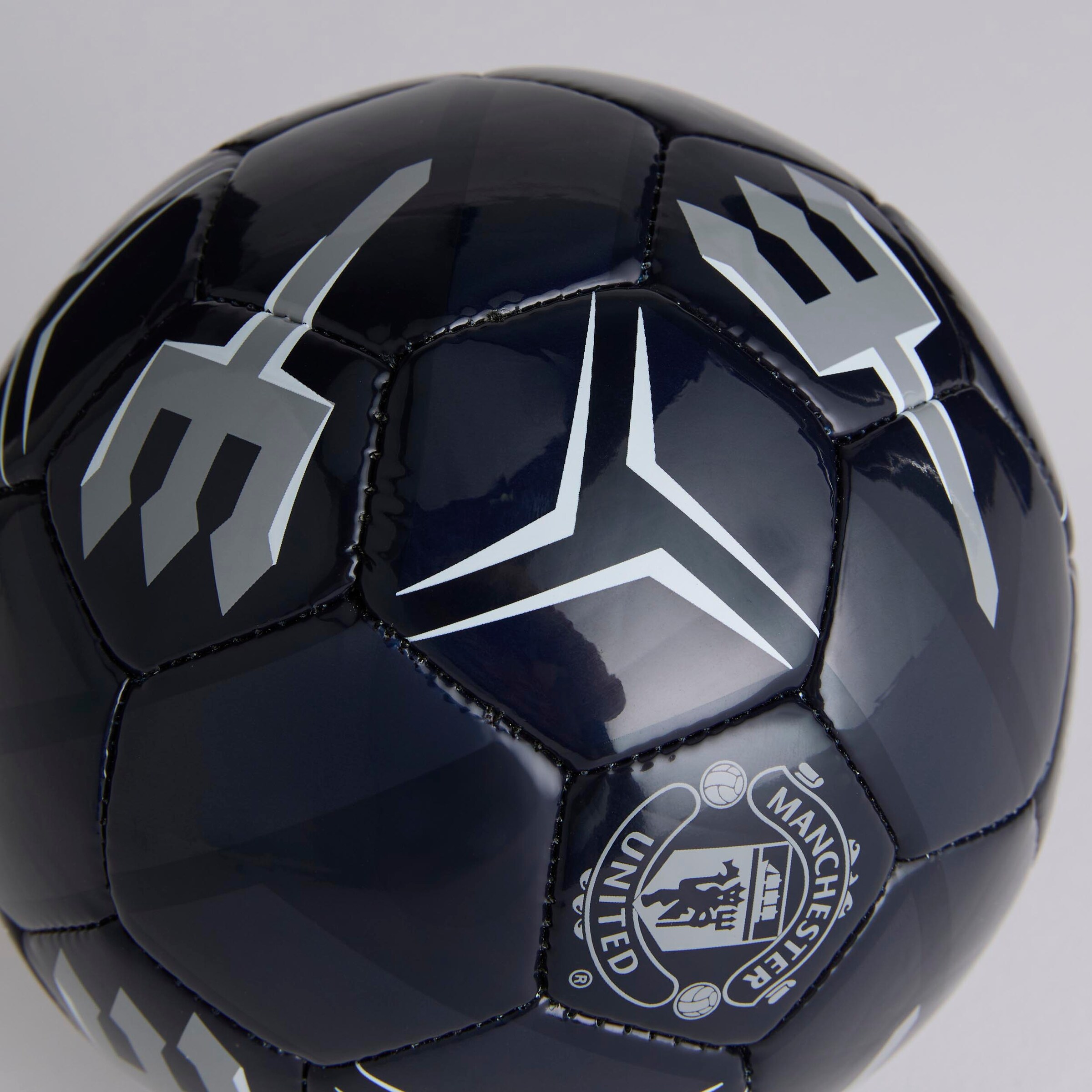 Manchester United Football Size 1 Blue Blue Detail [3-4]