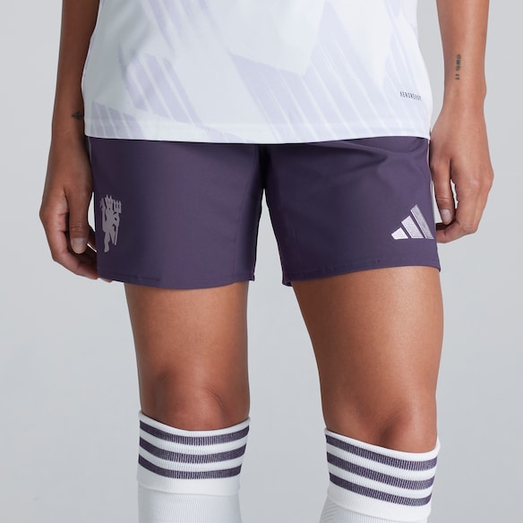 Manchester United 25/26 Womens Away Authentic Short Purple Purple