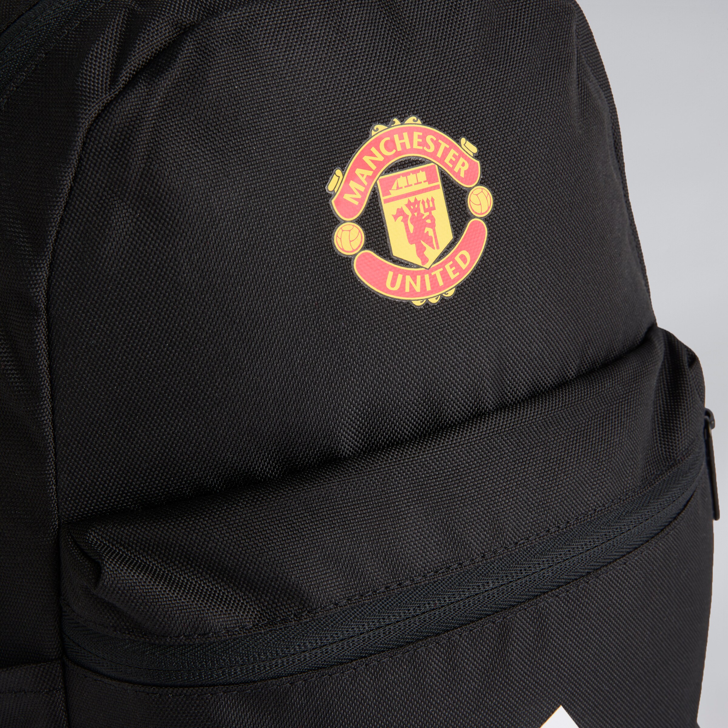 Manchester United x adidas Little Kids 3 Bar Backpack Black Black Detail [4-4]