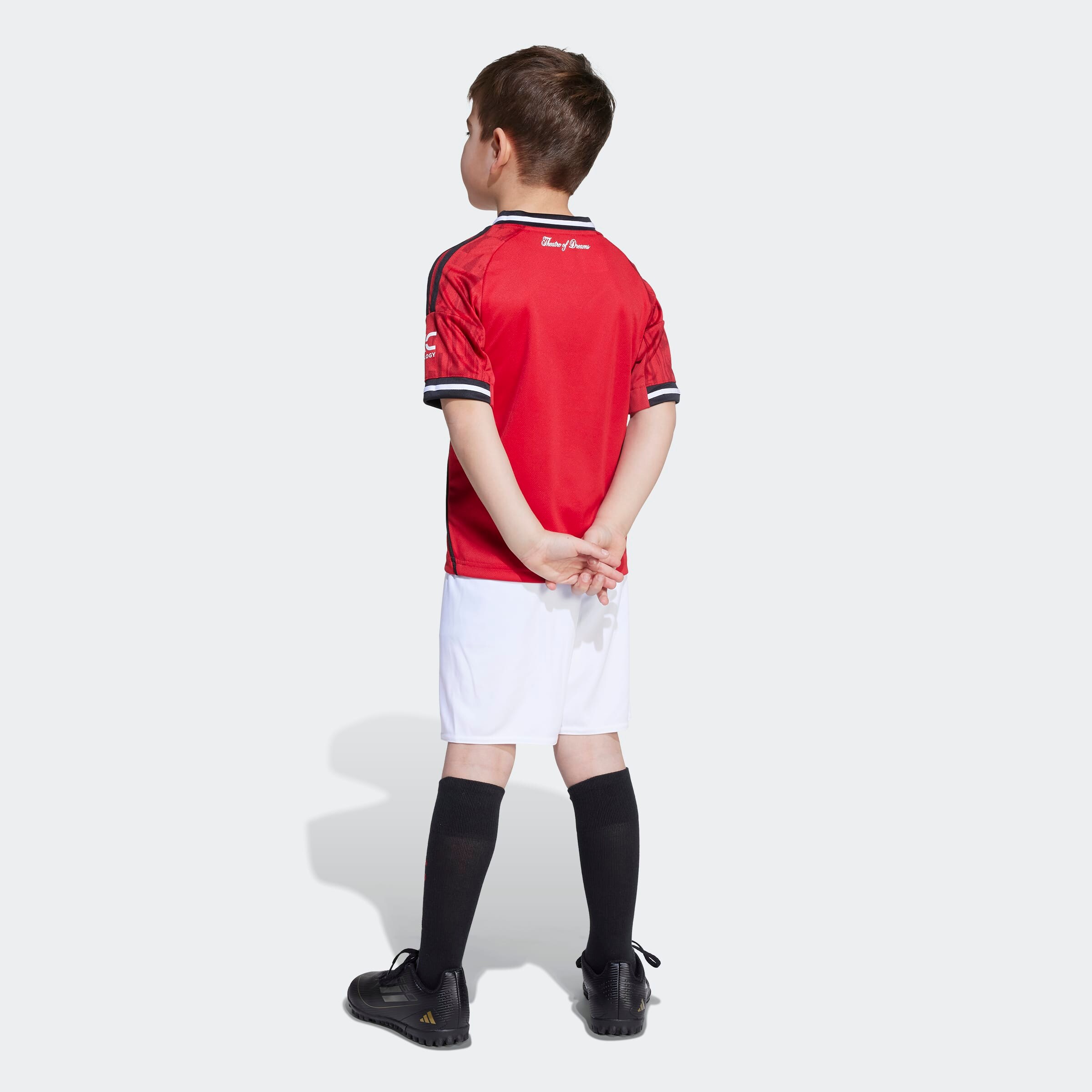 Manchester United Kids 25/26 Home Mini Kit Red Detail [3-11]