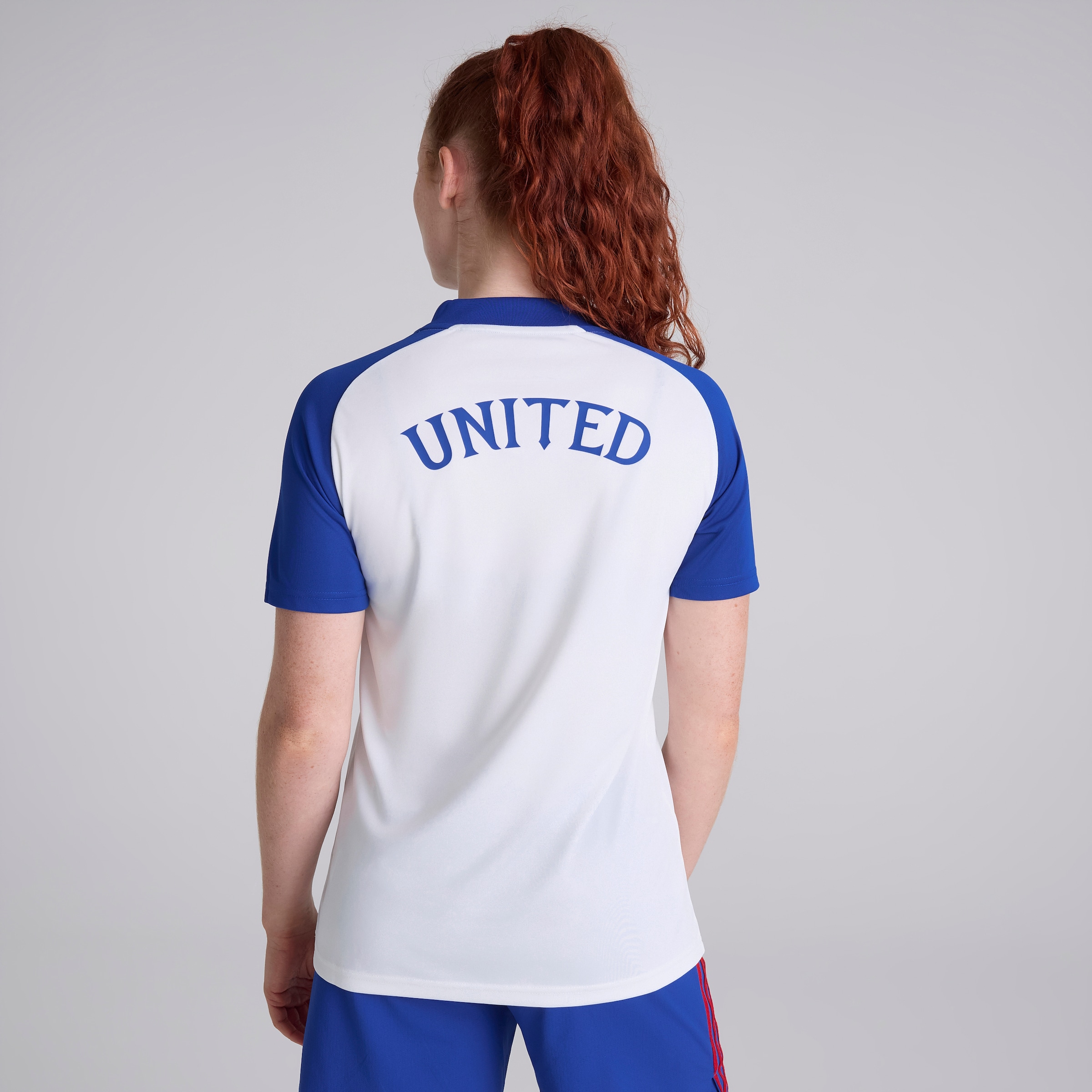 Manchester United Womens 26/27 Away Pre Match Jersey Blanc Détail [2-5]