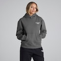 Manchester United Womens Back Print Overhead Hoodie Slate