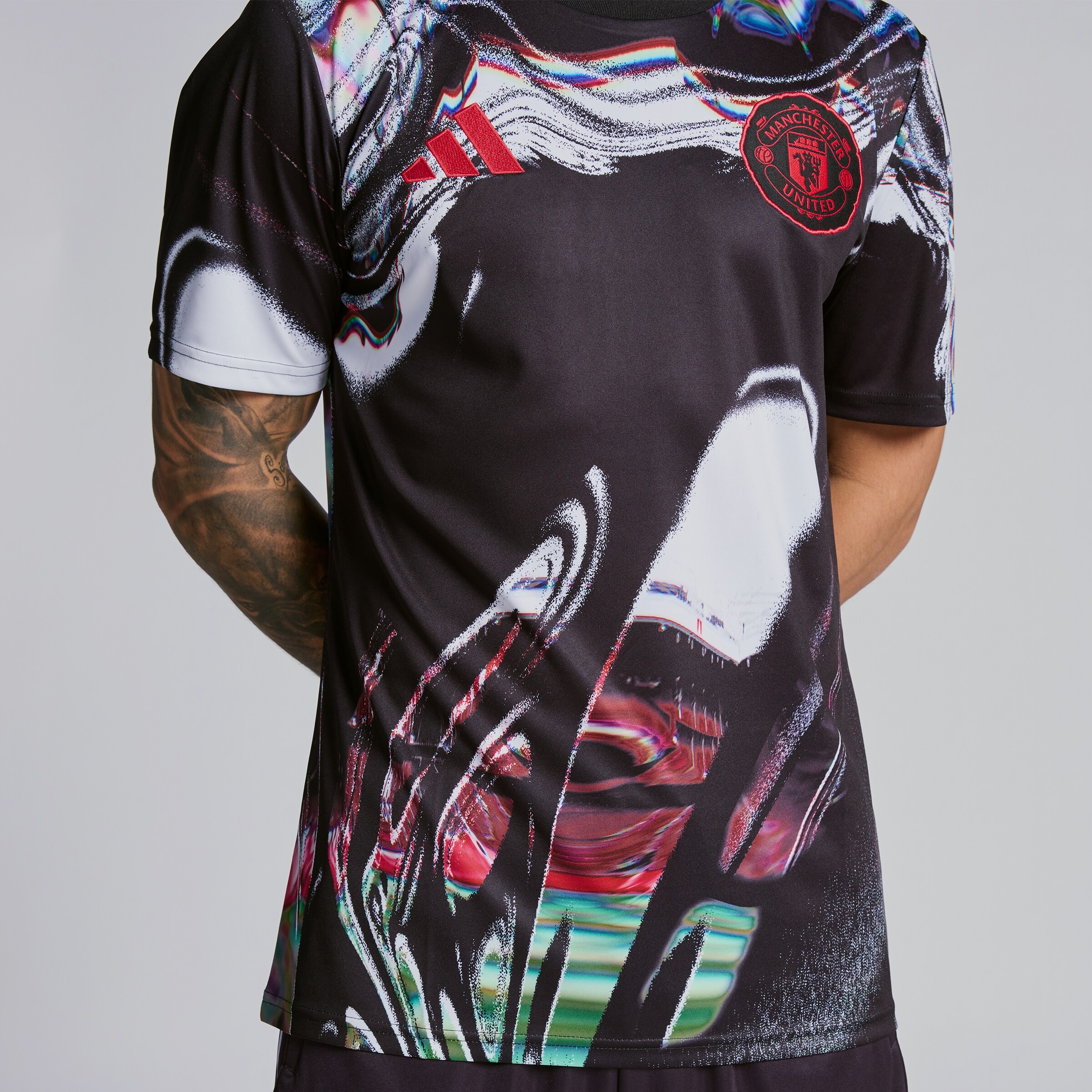 Manchester United 25/26 Pre Match Jersey Black Detail [5-5]