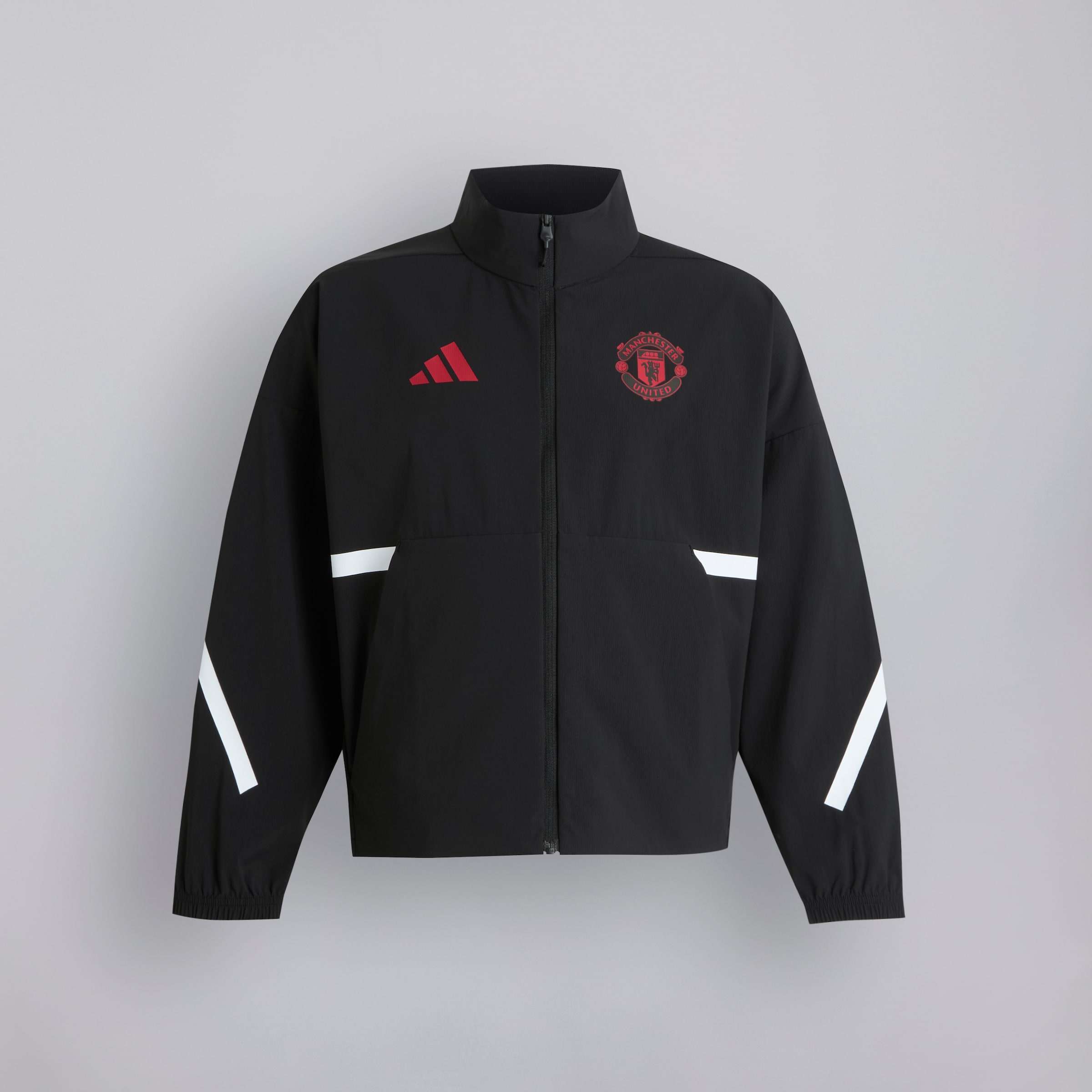 Manchester United Z.N.E. Anthem Jacket Kids Black
