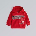 Manchester United Baby Fred Overhead Hoodie Red