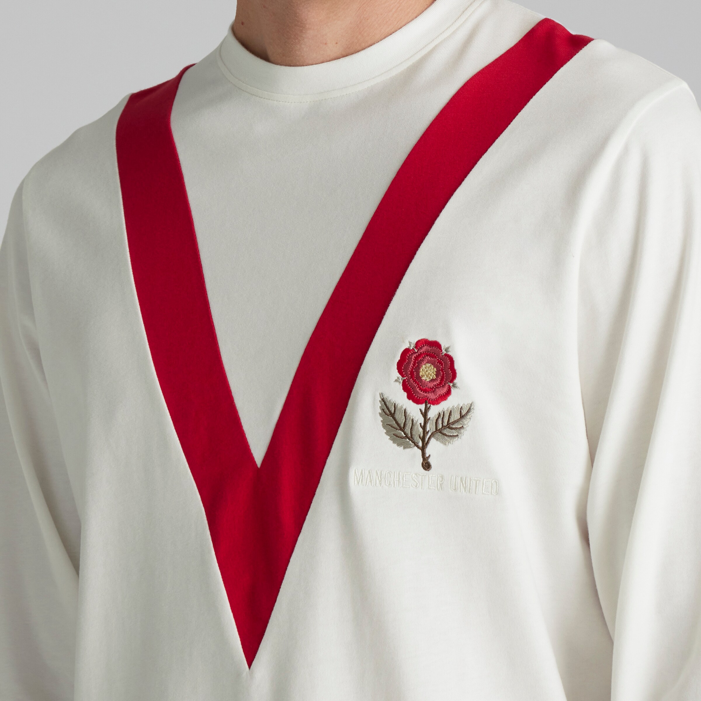 Manchester United 1909 Inspired Shirt White Detail [4-6]